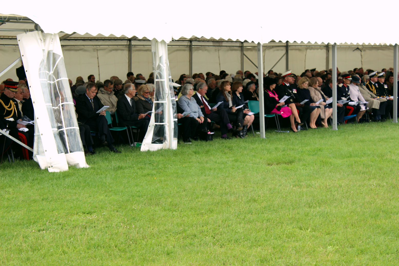 The audience at the event